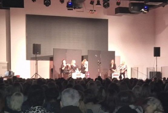 Puna sala i oduševljenje publike na mjuziklu "Vesele devojke"