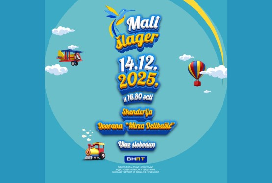 Festival dječije pjesme "Mali šlager" 14. decembra u Sarajevu