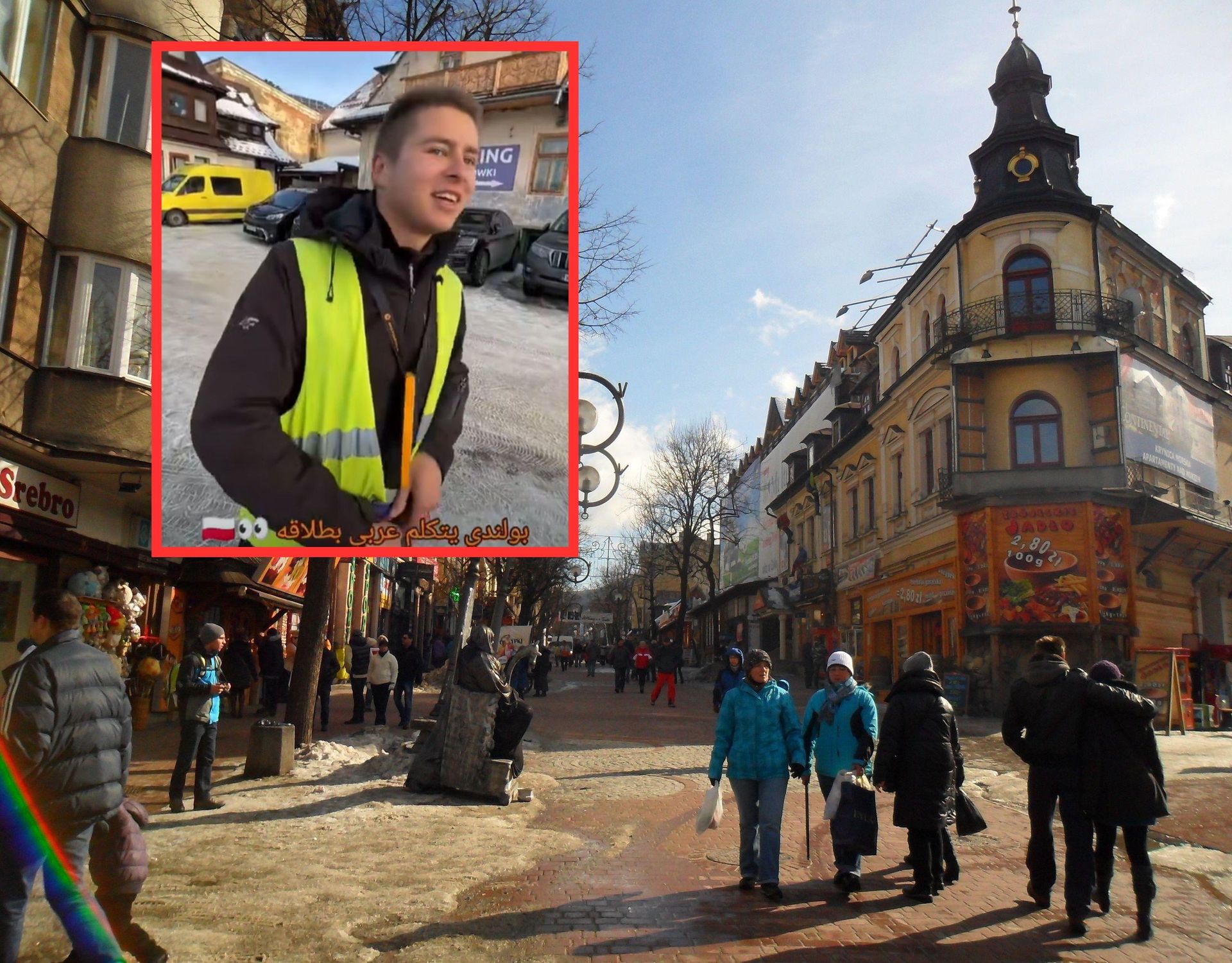 Iznenađenje u Zakopanem: Arapski jezik na parkingu