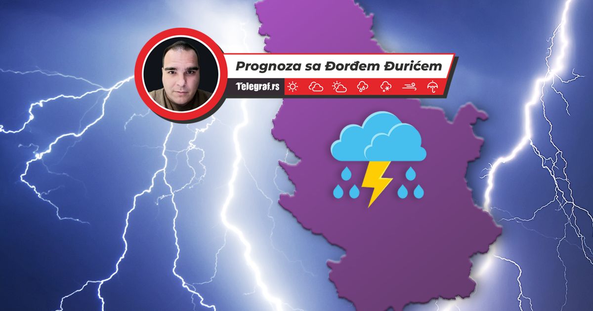 Najava lošeg vremena i obilnih padavina u Srbiji