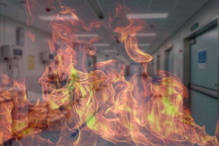 POŽAR U BOLNICI! Vatra buknula na neurologiji! (VIDEO)