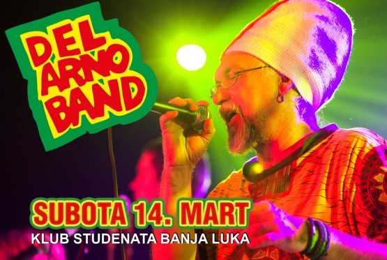 "Del Arno Band" nastupa u KSB-u 14. marta