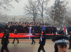 Predsednik Opštine Pljevlja Dario Vraneš na obeležavanju Dana Republike Srpske