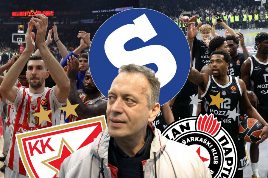 MENI SU ZA OVO JE*ALI MAJKU: Zmago Sagadin za Sportissimo otkrio glavni problem Zvezde i Partizana u Evroligi