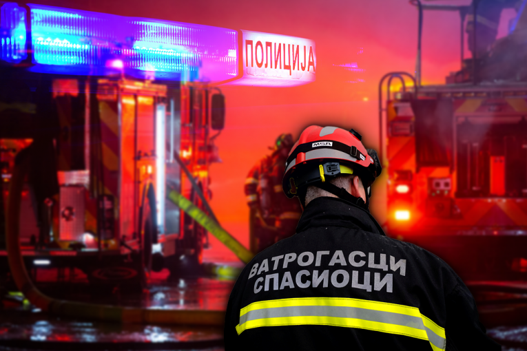 STRAHOVIT POŽAR U ZAKLOPAČI! Žen apokušala da spasi pse iz vatrene stihije!