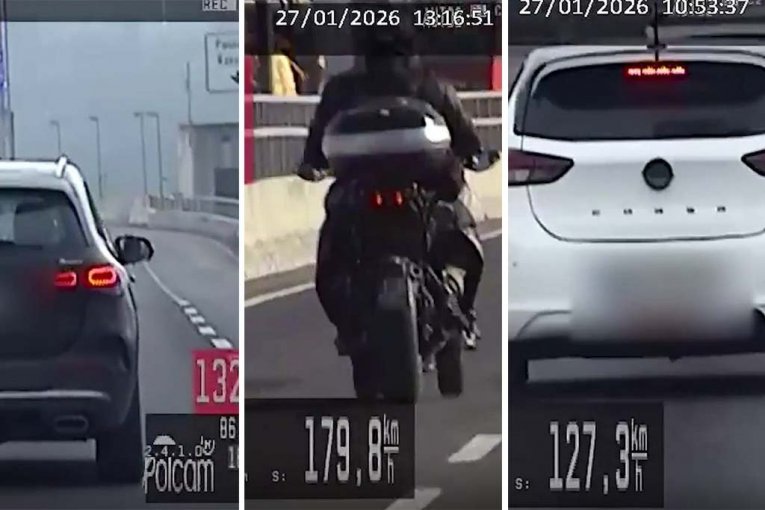 DEVOJKA (22) IZ BOSNE DIVLJALA MERCEDESOM MOSTOM NA ADI! Za samo 3 sata isključeno troje vozača! (VIDEO)