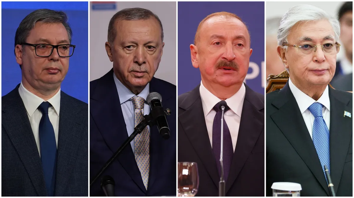 Erdogan, Alijev, Tokajev… Samo odabrano društvo za Vučića. Da li i građani Srbije žele za taj sto?