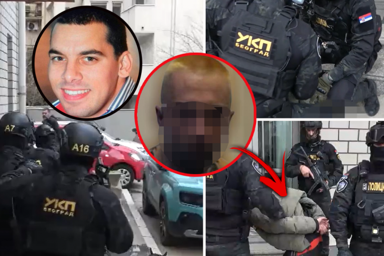 Likvidirao narko-dilera, bio na Ratištu i uhapšen u štek-stanu na Voždovcu! (FOTO)