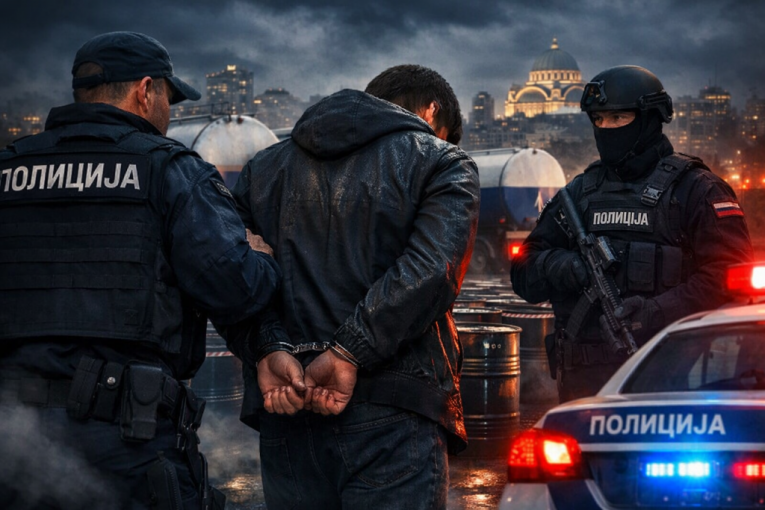 VELIKA AKCIJA U BEOGRADSKOJ ULICI: U hangaru krio ogromne količine nafte