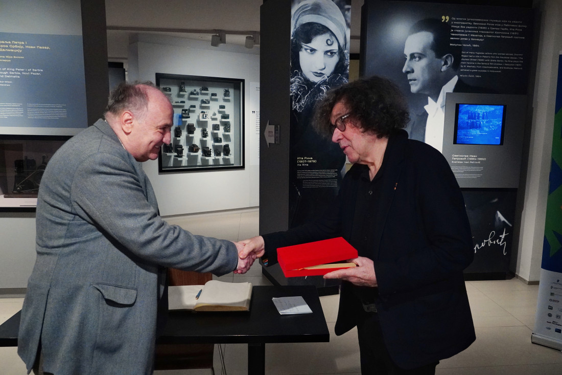 Stivenu Reju uručen Zlatni pečat Jugoslovenske kinoteke