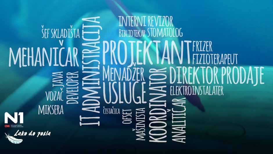 Ovonedeljni oglasi za posao