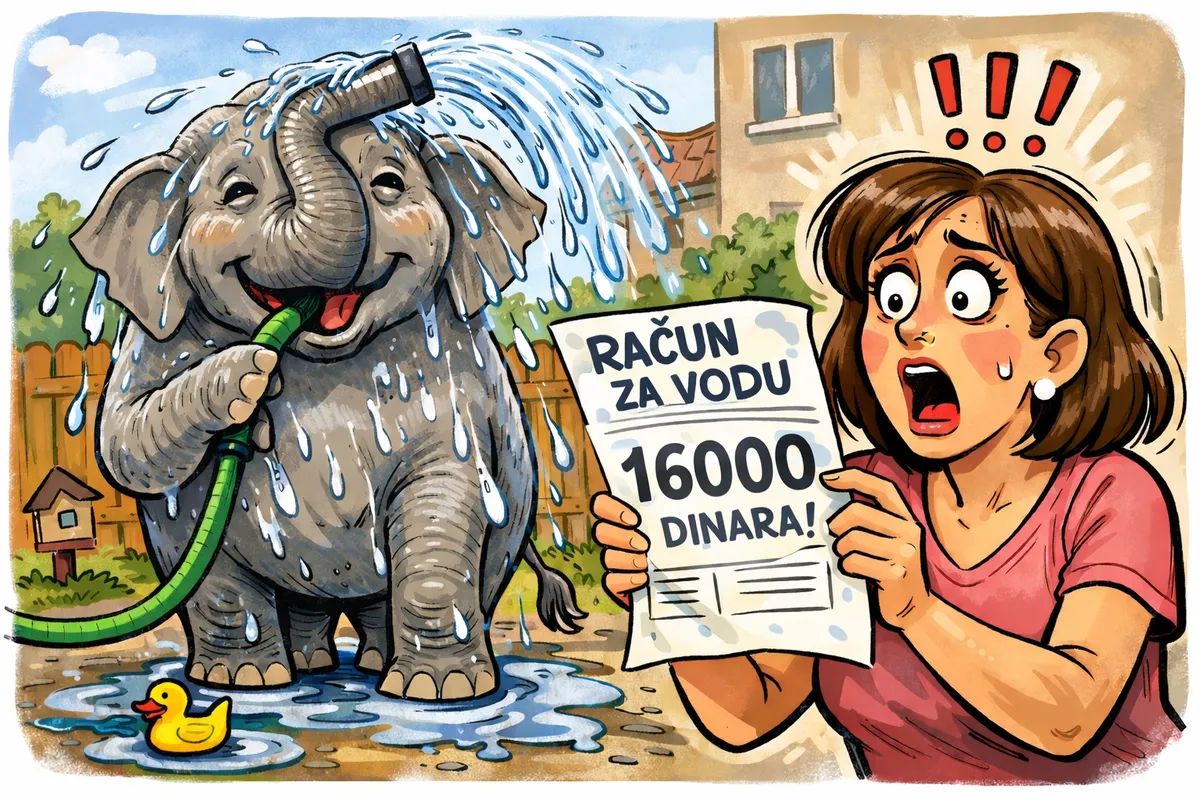 „Nemamo zoološki vrt, ne kupamo slonove, odakle nam račun na 114 kubika vode“ – muke tročlanog domaćinstva beogradskog naselja Ledine – Vesti iz Srbije, regiona i sveta