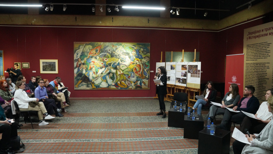 Restaurirana slika “Boj na Čegru“ predstavljena u IMS