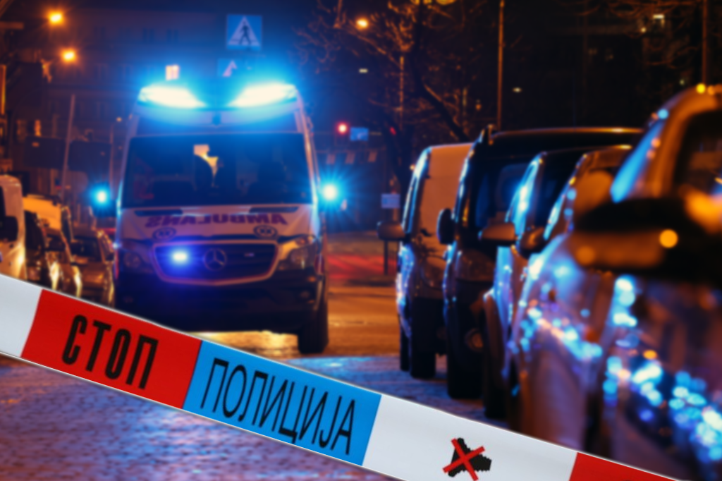 NAJMANJE DVOJE RANJENIH KOD BIOSKOPA! Pogledajte snimak sa mesta pucnjave u Bačkoj Palanci! (VIDEO)