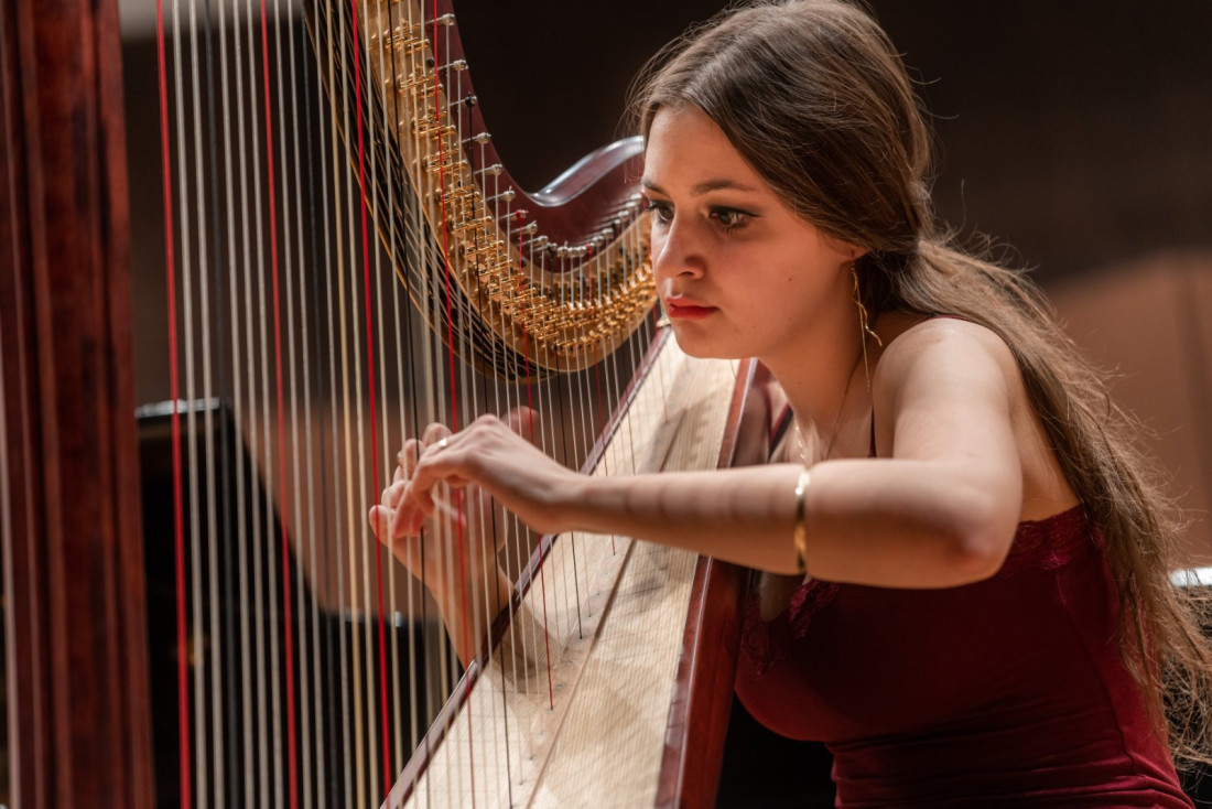 Magija harfe na koncertu mlade Mine Marjanović