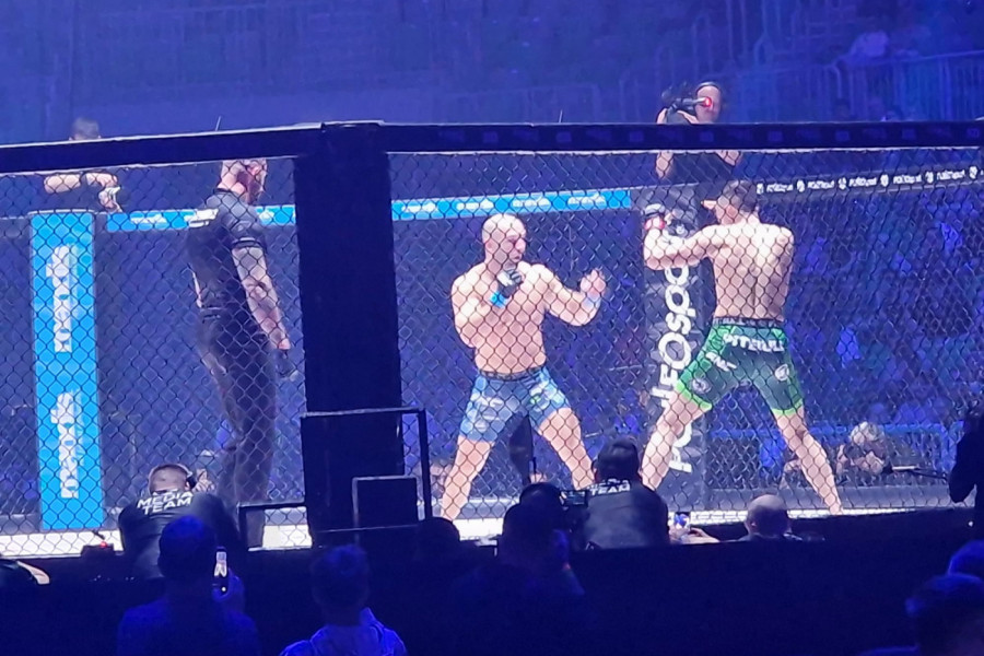 BRUTALNE BORBE U LJUBLJANI: Oktagon obojen u crveno – Srbin pobedio prvu borbu!