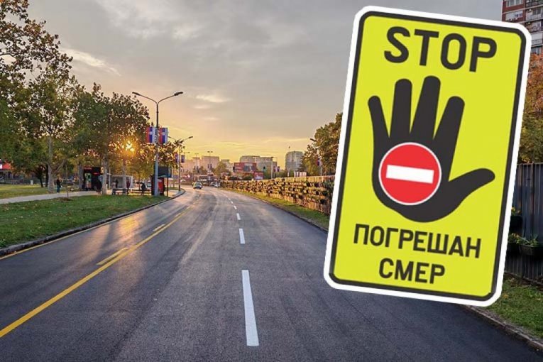 PONOVO KONTRASMER! Jeziv snimak iz Beograda – prvo jurio ogromnom brzinom, pa uleteo u suprotan smer! (VIDEO)