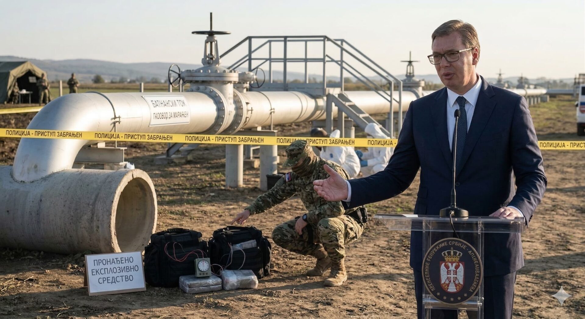 Hoće li Vučić potonuti zajedno sa Orbanom ili će uspeti da zataška očigledni fiasko sa „pseudo-eksplozivom“ na gasovodu?