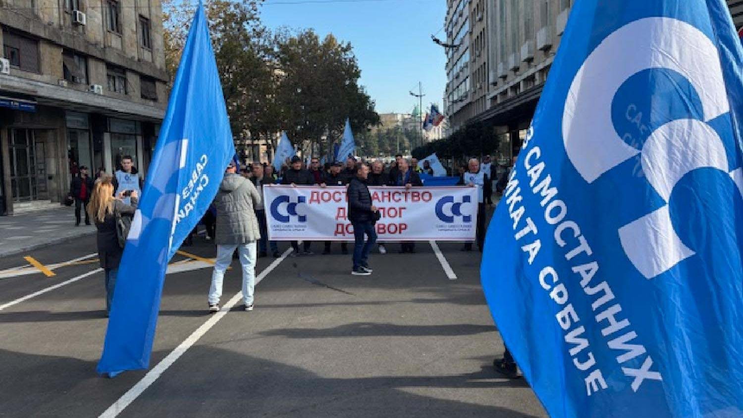 Sindikat: Hteli smo pred Vladu, ali čemu, čika Đura verovatno negde nešto roštilja – Ekonomija