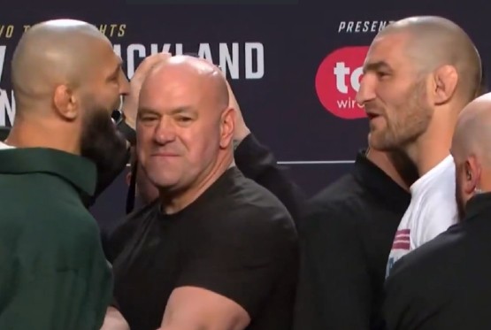 Haos pred UFC 328: Čimaev udario Striklanda u "muškost" (VIDEO)