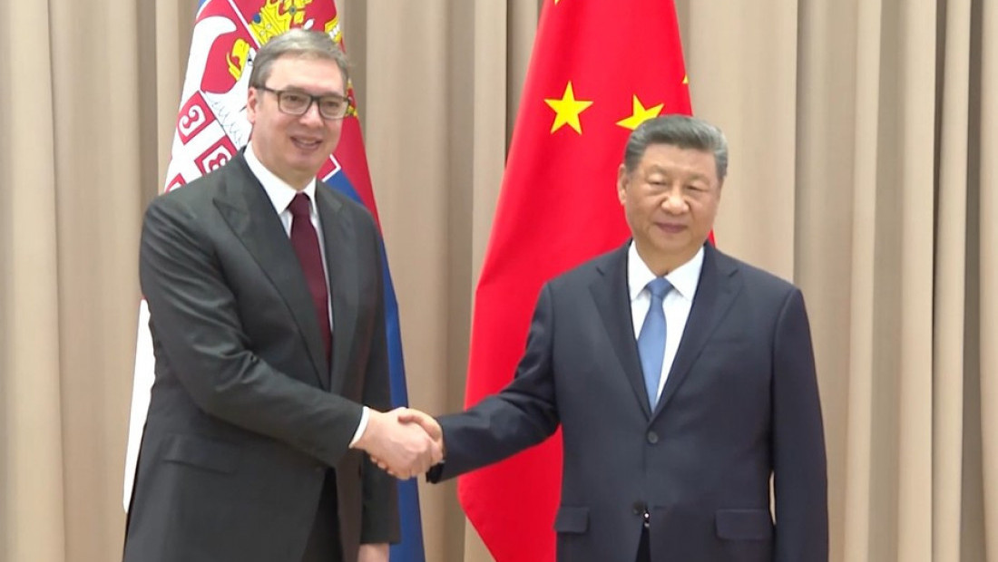 Vučić stigao u Veliki dom naroda u Pekingu: Dočekao ga predsednik Si Đinping