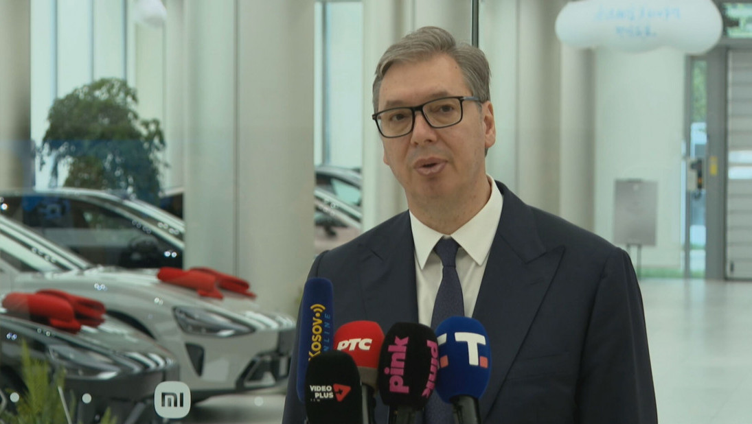 Aleksandar Vučić na Univerzitetu Ćinghua u Pekingu