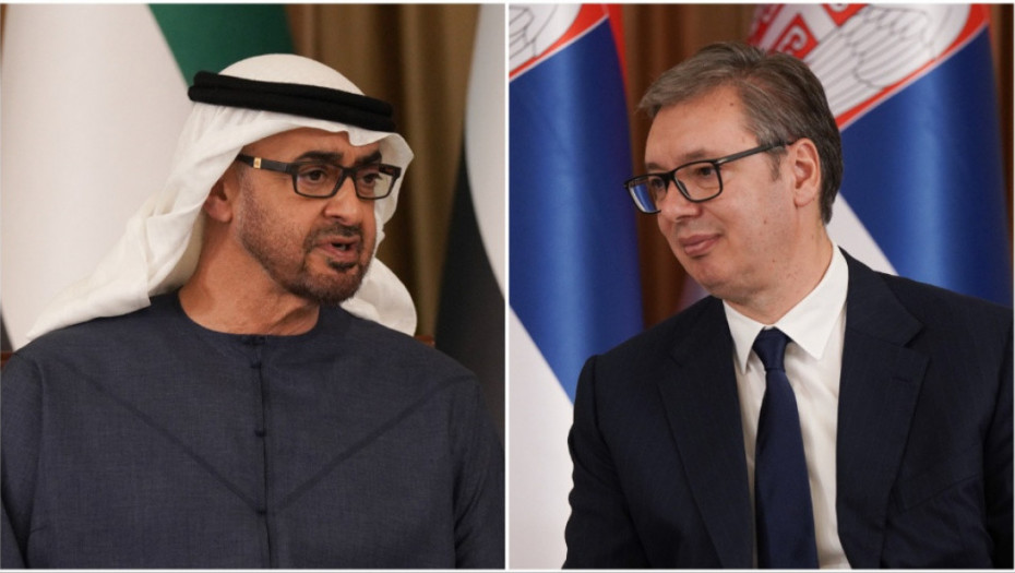 Vučić razgovarao sa šejkom UAE o geopolitičkim pitanjima