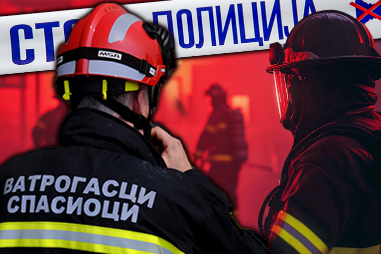 POŽAR KOD CRKVE SVETOG DIMITRIJA NA NOVOM BEOGRADU! Ekipa vatrogasaca na terenu!