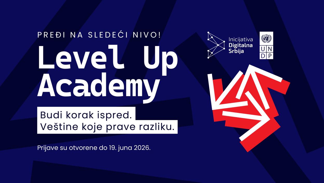 Level Up Academy – program za studentkinje i studente za razvoj veština budućnosti
