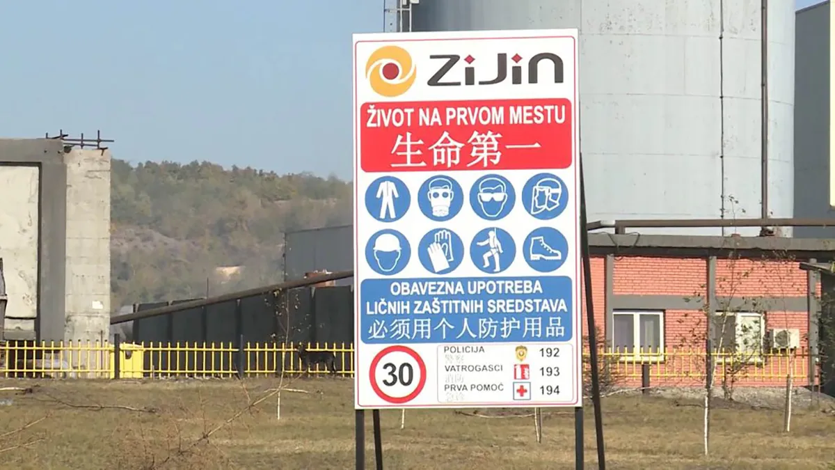 SRCE pita ministarku o ugovorima s kineskim Ziđin Majningom