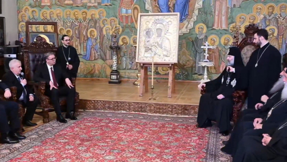 Vučić u zvaničnoj poseti Gruziji, susret sa patrijarhom