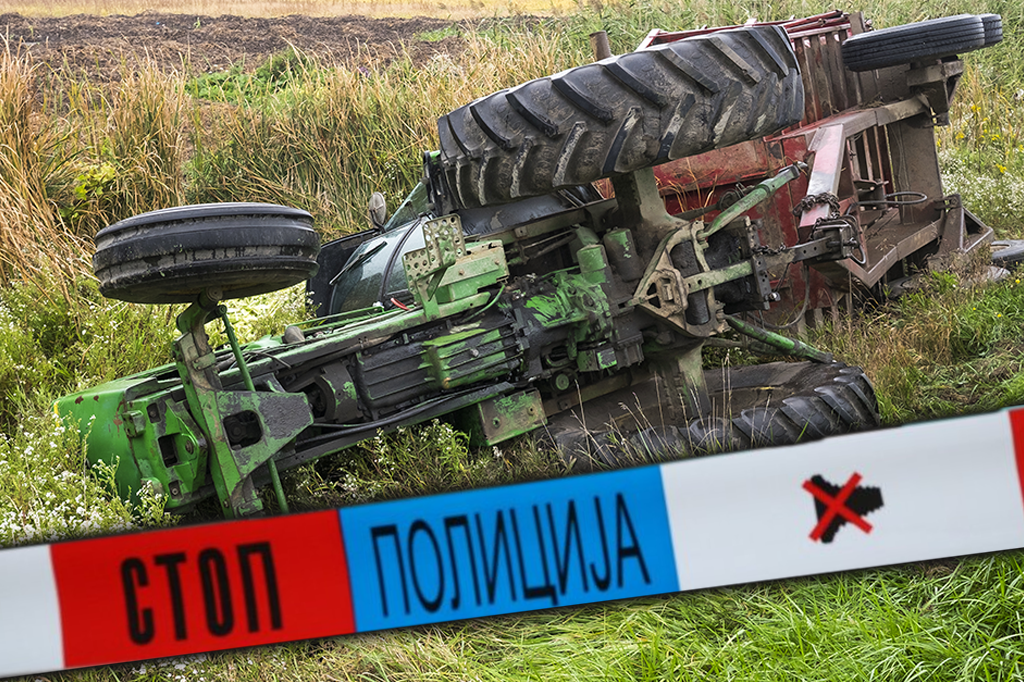 DEDA VOZIO TRAKTOR, PA PREGAZIO UNUKA? Jezivi detalji nesreće u Grockoj! Mališanu od godinu i po dana BORE SE ZA ŽIVOT